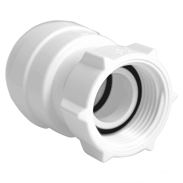 John Guest Speedfit Female Coupler 15mm X 3/4" TC (Pack Of 2)