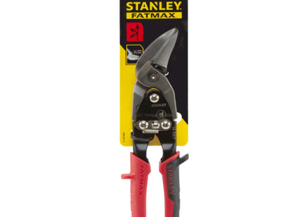 Stanley Tools Red Offset Aviation Snip Left Cut 250Mm (10In)