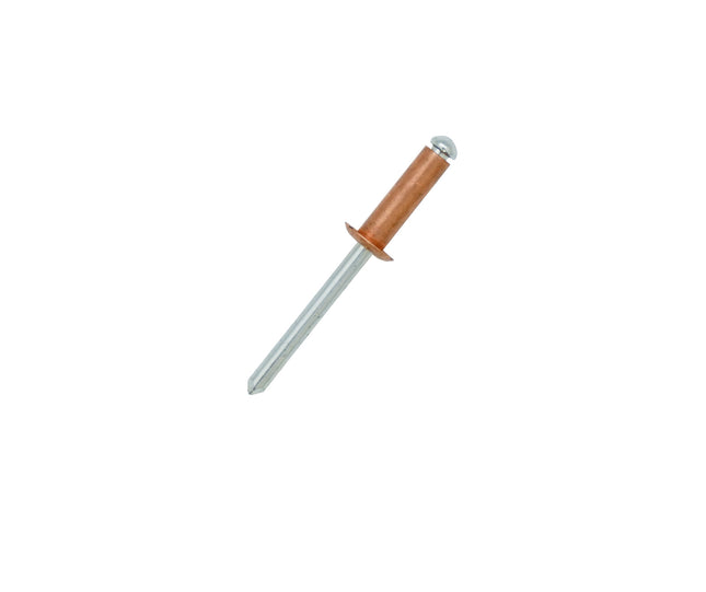 JRP Riveting Products 3.2 x 6mm Copper / Steel Dome Head JRP Rivets (Box of 1000)