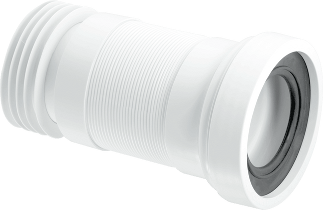McAlpine WC-F18R 97-107mm Inlet x 4"/110mm Outlet Flexible WC Connector