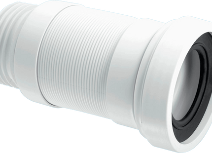 McAlpine WC-F18S 97-107mm Inlet x 3½"/90mm Outlet Flexible WC Connector