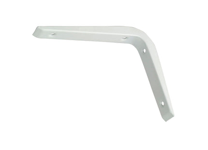 Prosolve 250mm x 200mm Reinforced Cantilever Bracket 21108 White. (Box of 10)