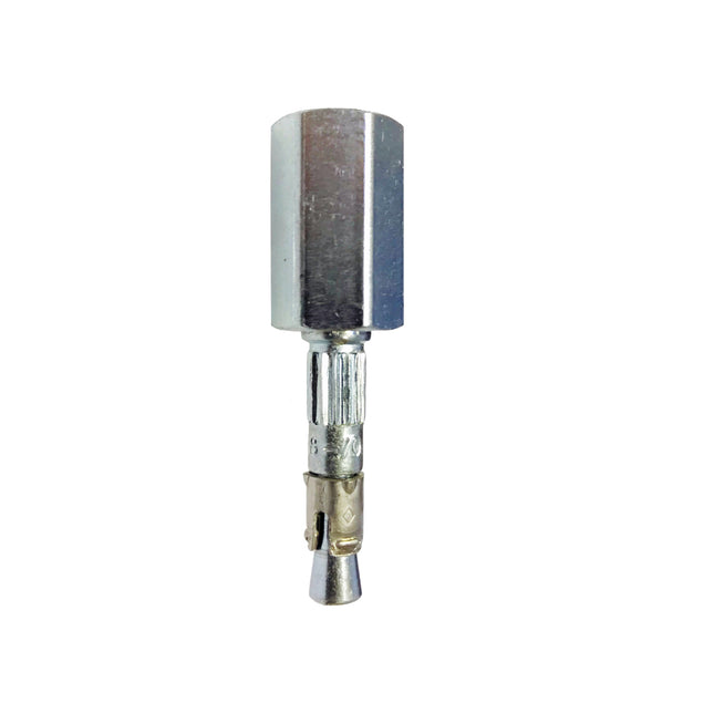 JCP Fixings Nail-In Socket Dual Thread M8/ M10 - 6 x 30 (Box of 100)