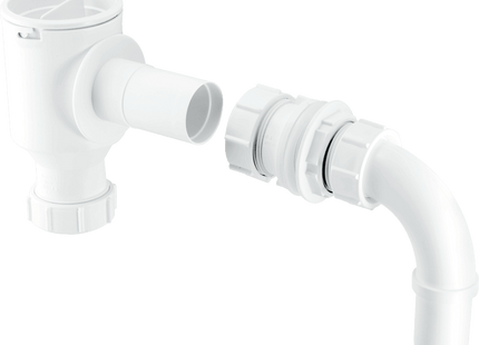 McAlpine R30E ¾" Complete Screened Tank Overflow Connector - Extended