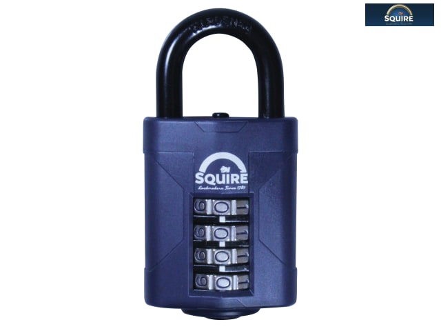 Henry Squire Cp50 Combination Padlock 4-Wheel 50Mm