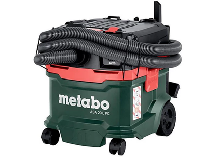 Metabo ASA 20 L PC All-Purpose Vacuum with Power Tool Take Off 20 litre 1200W 240V