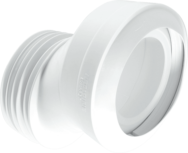 McAlpine MAC-4A 97-107mm Inlet x 4"/110mm Outlet 40mm Offset MACFIT WC Connector
