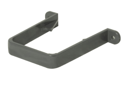 FloPlast 65 Square Pipe Clip - Standard Anthracite - 266750