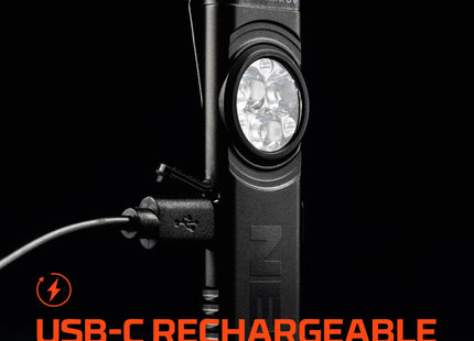 Nebo Slim Mini UV Rechargeable LED Flashlight (Black) 150 Lm