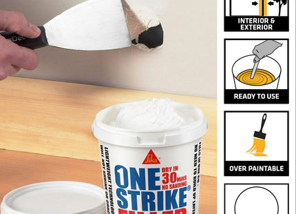 Everbuild One Strike Filler 1 Litre - ONE1