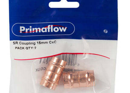 Primaflow Primapack SR Coupling 15mm CxC - 9SRC152