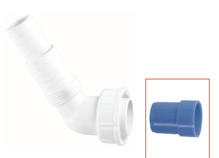 McAlpine Washing Machine Blank Plug Outlet Hose Nozzle Plug Spigot Cap (Pack of 3)