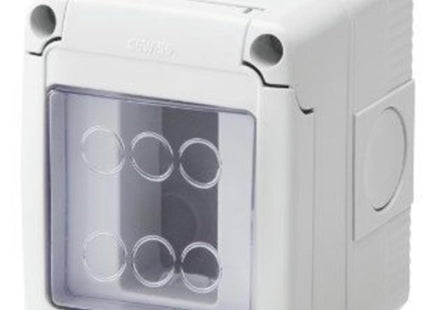 Gewiss Horiz.1 Gang Enclosure Ip55