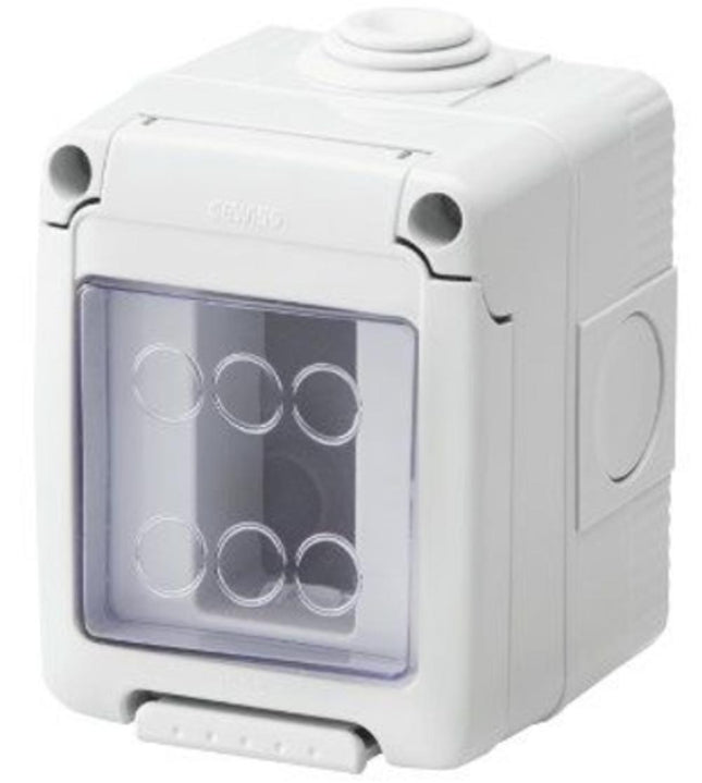 Gewiss Horiz.1 Gang Enclosure Ip55