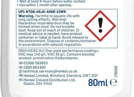 UniBond Silicone Sealant RE-NEW White 80ml