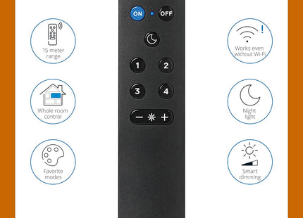 4Lite WiZ Connected SMART Remote Control WiFi - 4L1/8031