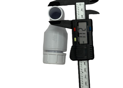McAlpine R29-NRV 90° Elbow with integral Non-Return Valve Plain Tail Inlet x 19/23mm Universal Outlet