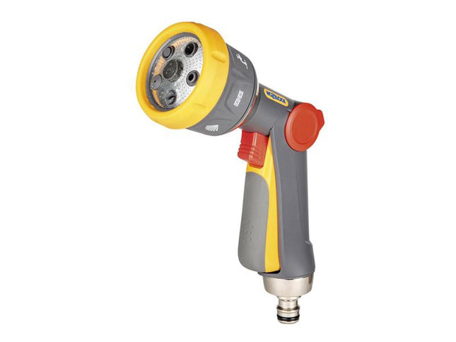 Hozelock Multi Plus Spray Gun - 7 Spray Patterns, Adjustable Flow Control