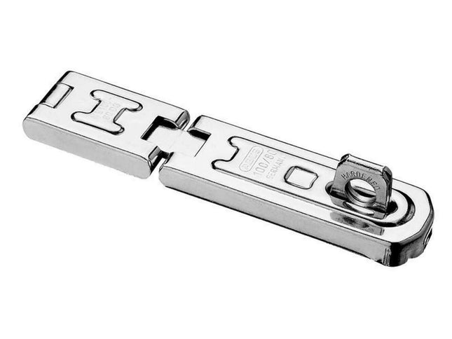 ABUS Mechanical 100/100 Dg Hinged Hasp & Staple 100Mm