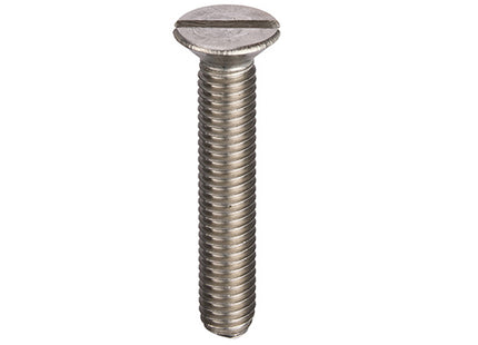 Unifix A2-304 Stainless Steel Machine Screws Slotted Countersunk Head DIN 963 - M8 x 25 (Box of 100)