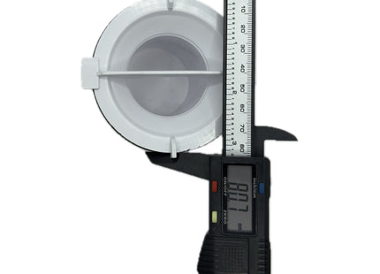 McAlpine FGTR118TOP-50 Conversion Kit to convert any TSG50 or TSG52 Gully to a sheet flooring gully with CP Brass Clamp Ring, Stainless Steel Grated Cover Plate and Dip Tube