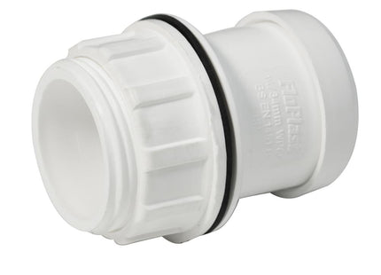 FloPlast Push Fit Waste Tank Connector 32mm White