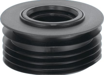 McAlpine DC3-BL Black 4"/110mm Drain Reducer Connector