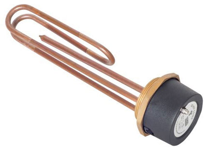 Tesla UK Copper Immersion Heater & Stat 11" - TIH505