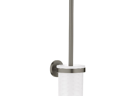 Grohe Toilet Brush Set Brushed Hard Graphite - 40374AL1 - Elegant Bathroom Accessory