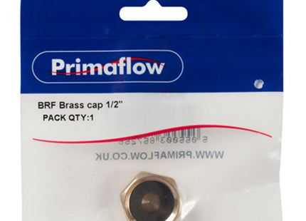 Primaflow Primapack Brass Cap 1/2" - 9BC12