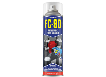 Action Can FC-90 Anti-Static Foam Cleaner 500ml - Q99ANTI005000015000 - For Electronics