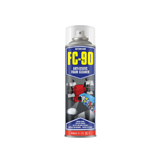 Action Can FC-90 Anti-Static Foam Cleaner 500ml - Q99ANTI005000015000 - For Electronics