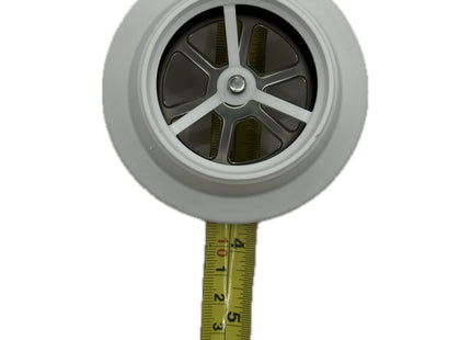 McAlpine BSW21P Centre Pin Sink Waste: 85mm Stainless Steel Flange with Plug