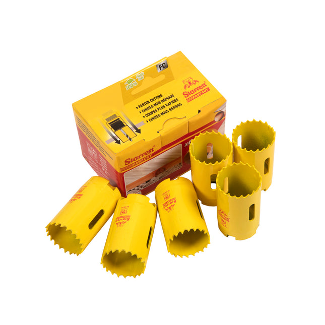 Starrett Fastcut Holesaw 32mm - Pack of 6 - STRFCH32PK6