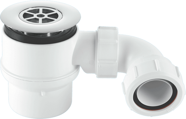 McAlpine STW8-95 50mm Water Seal Shower Trap with Universal Outlet