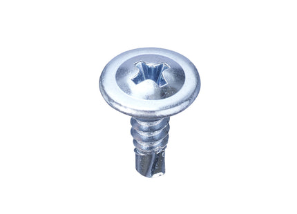 Unifix Self-Drilling Drywall Screws Wafer Head Bright Zinc Plated CE - 4.2 x 13mm (Box of 1000)