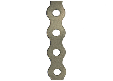 JCP Fixings A2-304 Stainless Steel Round Perforated Fixing Bands - 17mm x 10M - FJFBR1017SS
