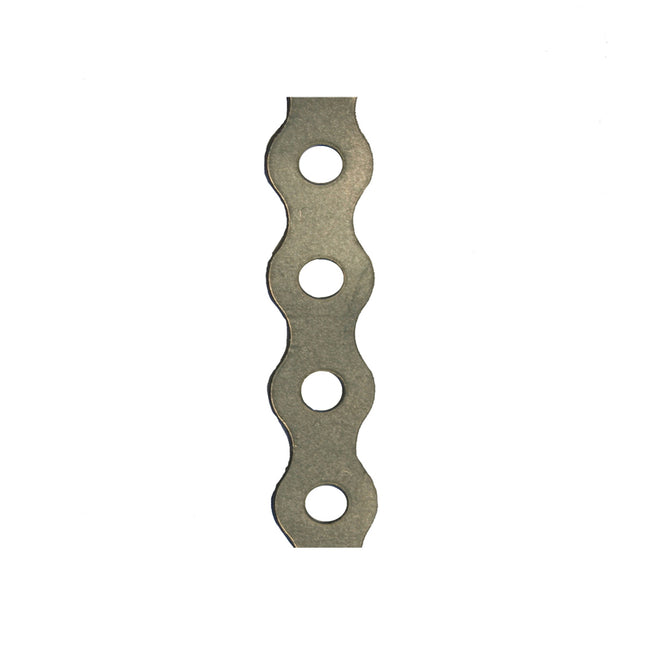 JCP Fixings A2-304 Stainless Steel Round Perforated Fixing Bands - 17mm x 10M - FJFBR1017SS