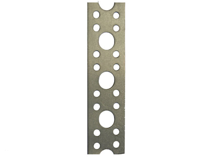 JCP Fixings Straight Perforated Fixing Bands Galvanised - 12mm x 10m - FJFBS1012G - Perfect for DIY Projects