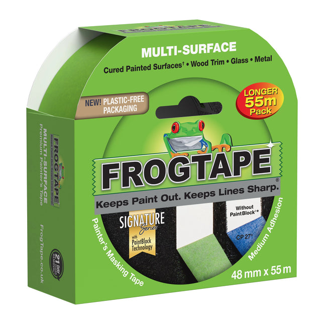 Shurtape FrogTape Multi-Surface Painter's Masking Tape Green 48mm x 55m