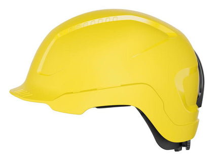 Abus Mechanical Scator-E Non-Vented Safety Helmet Yellow