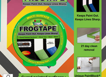 Shurtape Frogtape Multi-Surface Masking Tape 48Mm X 41.1M