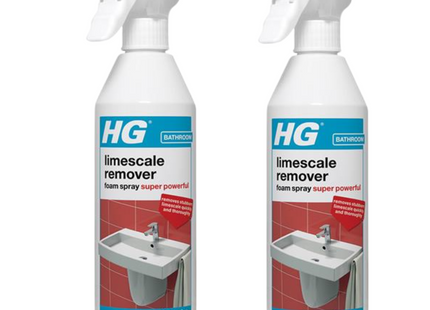 HG Limescale Remover Spray Super 500ml (Pack of 2)