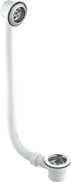 McAlpine Chrome Plated Combined Bath Waste and Overflow 1.5'' FBW2P