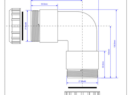 McAlpine Z4L 2" Surefit 90° Bend