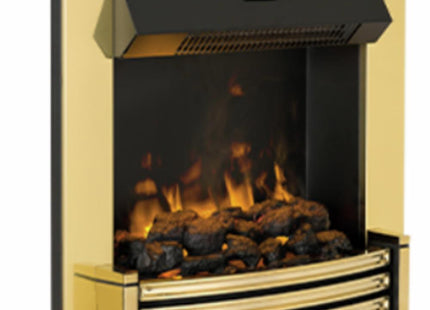 Dimplex Crestmore Optimyst Electric Fire Brass