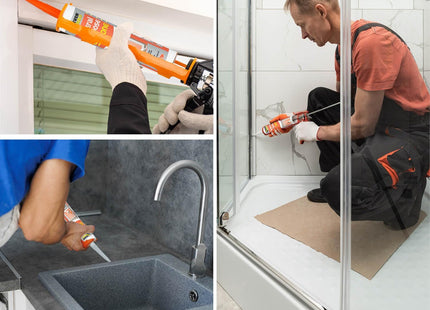 Everbuild General Purpose Silicone Clear 280Ml