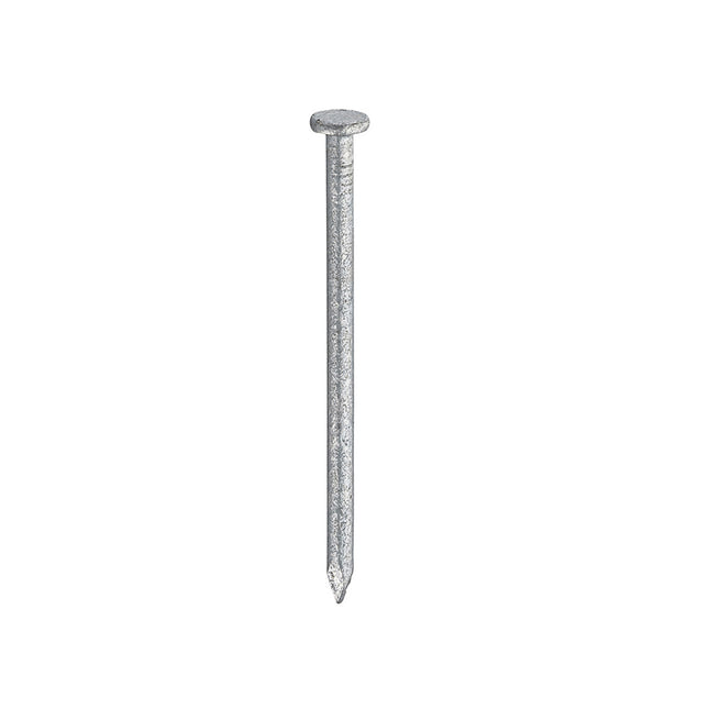 Unifix Galvanised Round Wire Nails - 65 x 2.65mm (2.5Kg Polybag) (Box of 5)