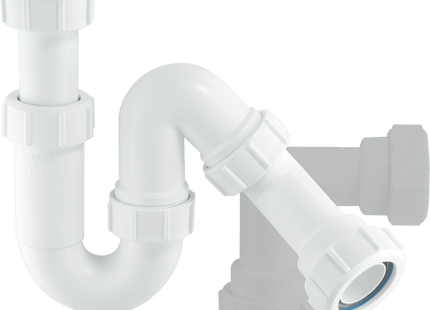 McAlpine ZP10 75mm Water Seal Tubular Swivel All One Trap with Multifit Outlet