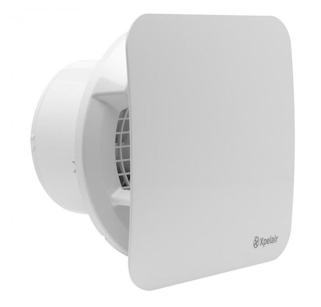 Xpelair Simply Silent Contour C6HTS Fan with Humidistat and Timer 93176AW